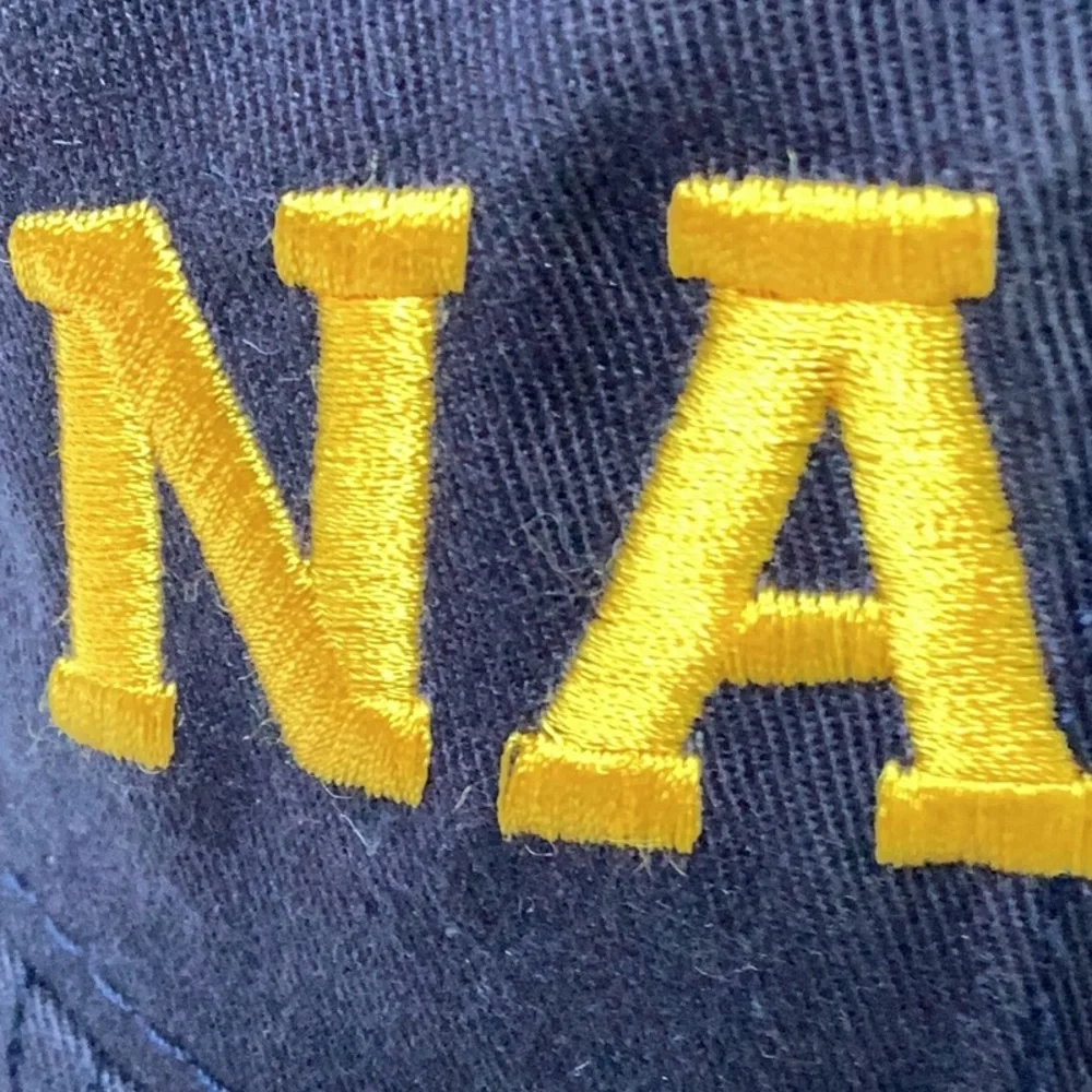 Legacy Navy Blue‎ Cap Gold Embroidered Navy Ball Cap Baseball Cap NWT